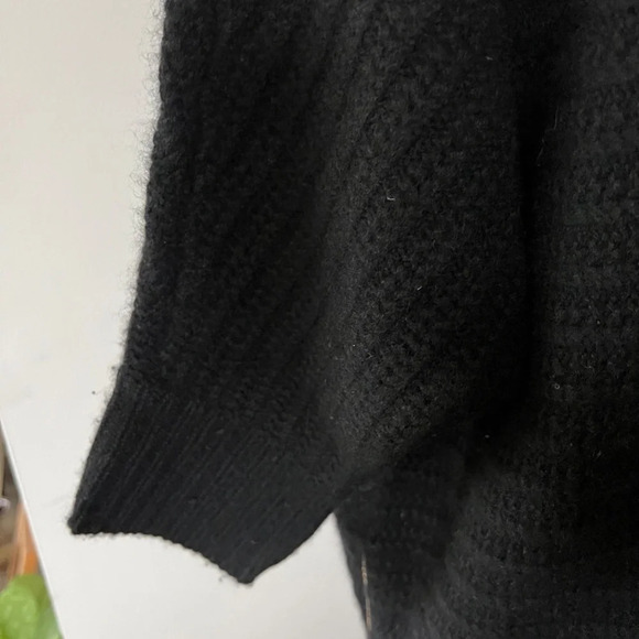 ZADIG & VOLTAIRE DELUXE OS Cashmere Soft Sweater Zipper Sides - Picture 7 of 8